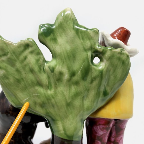 Savoyard & Dancing Bear Staffordshire Figurine Reproduction - Picture 6 of 8